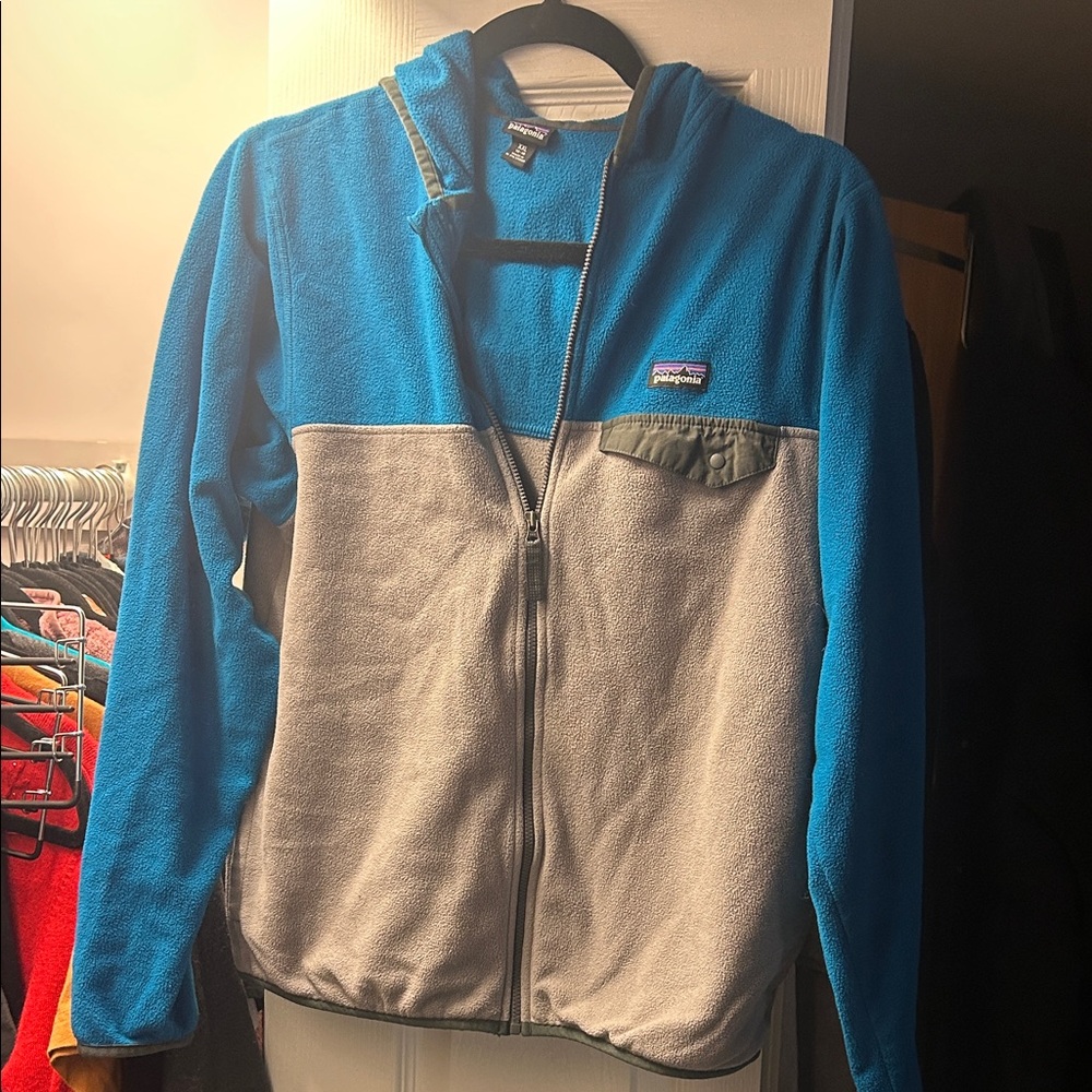 Big kids zip up fleece hoodie